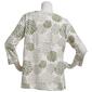 Plus Size Emily Daniels 3/4 Sleeve Geometric Jacquard Tee - image 2