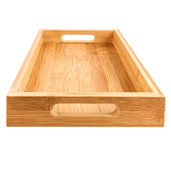 BergHOFF Bamboo 8pc. Serving Tray with Coasters Set