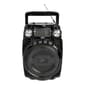 QFX AM & FM Radio w/ Bluetooth Speaker - Black - image 2