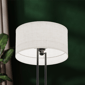 Infibrite 25in. Modern Structure Table Lamp with Textured Shade - image 2