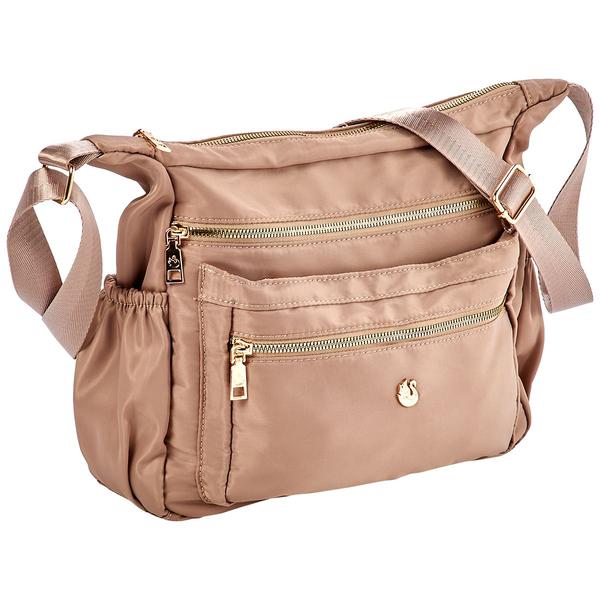Gloria Vanderbilt Multi-Compartment Solid Crossbody