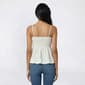 Juniors Derek Heart Daisy Lace Bodice Tank Top with Bra Cups - image 5