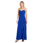 Womens R&M Richards Rhinestone Strap Cowl Neck Evening Gown - image 1