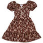 Girls (7-16) Speechless® Puff Sleeve Floral Tie Front Dress - image 2