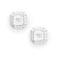 Gianni Argento Lab Created Sapphire Stud Earrings - image 1