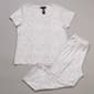 Womens Rene Rofe Short Sleeve Animal Capri Pajama Set - image 1