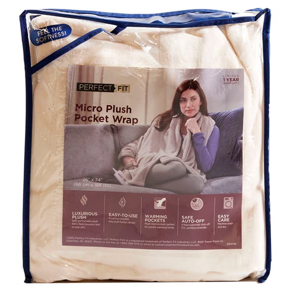 Perfect Fit Electric Heated Cuddle Wrap - image 
