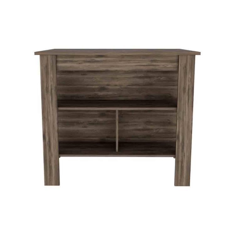 FM FURNITURE Brooklyn Wooden Kitchen Island