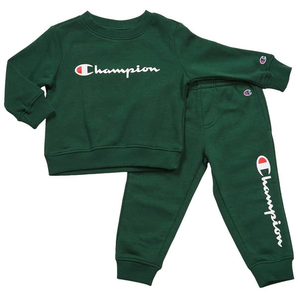Toddler Boy Champion&#40;R&#41; Crew Signature Jogger Set - image 