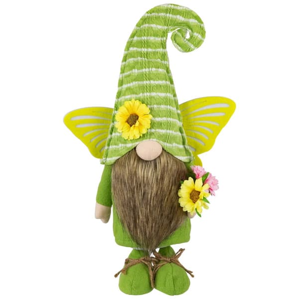 Northlight Seasonal Gnome w/ Butterfly Wings Spring Figurine - image 