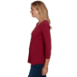Womens Ruby Rd. Must Haves II 3/4 Sleeve Pawsitive Vibes Tee - image 4
