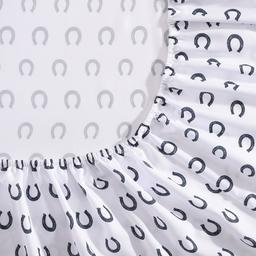 Wrangler Horseshoe Dots Microfiber Sheet Set