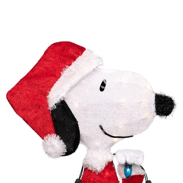 Northlight Seasonal 24in. Lighted Santa Snoopy String Lights