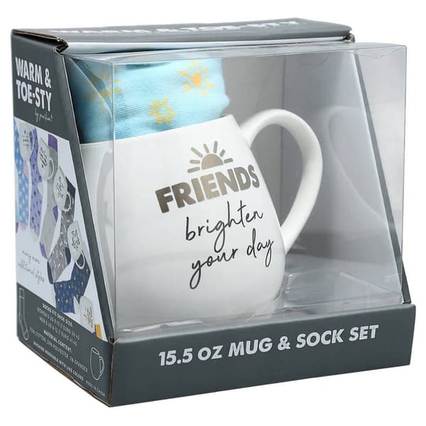 Pavilion Friends Mug & Socks Set