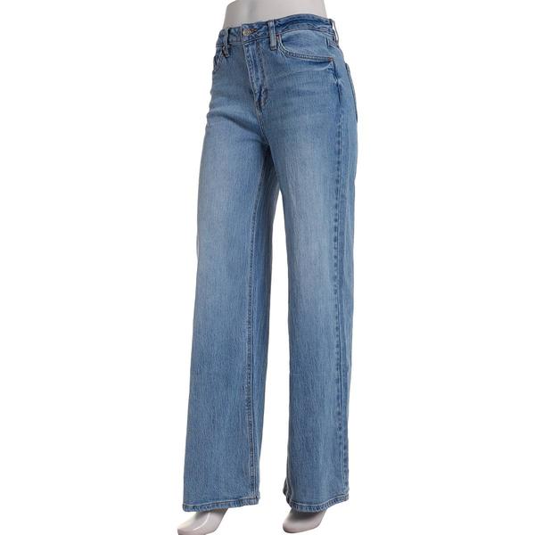 Juniors YMI® Bella High Rise Wide Leg Jeans - image 
