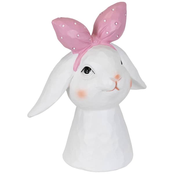 Northlight Seasonal Easter Bunny with Hair Bow Figurine