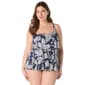 Plus Size Beach House Beach House Bloom Jane Ruffle Tankini - image 1
