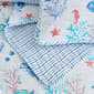 FreshFolds Ryanne 3pc. Reversible Coral & Fish Quilt Set - image 4
