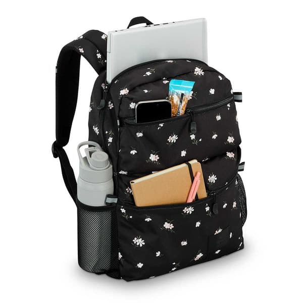 High Sierra Everclass Floral Backpack - Black