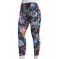 Womens RBX Print Peached Capris - Garden Joy - image 2