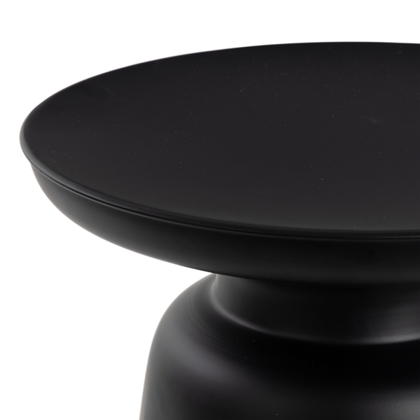 9th & Pike® Modern Black Metal Accent Table