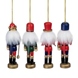 Northlight Seasonal 4pc. Christmas Nutcracker Ornaments