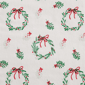 Martha Stewart Wreaths & Mistletoe Sheet Set - image 7