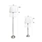 Lalia Home Perennial Modern Manhattan Extend 3pc. Metal Lamp Set - image 2