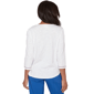 Womens Alfred Dunner The Royal Treatment Floral Butterfly Blouse - image 2