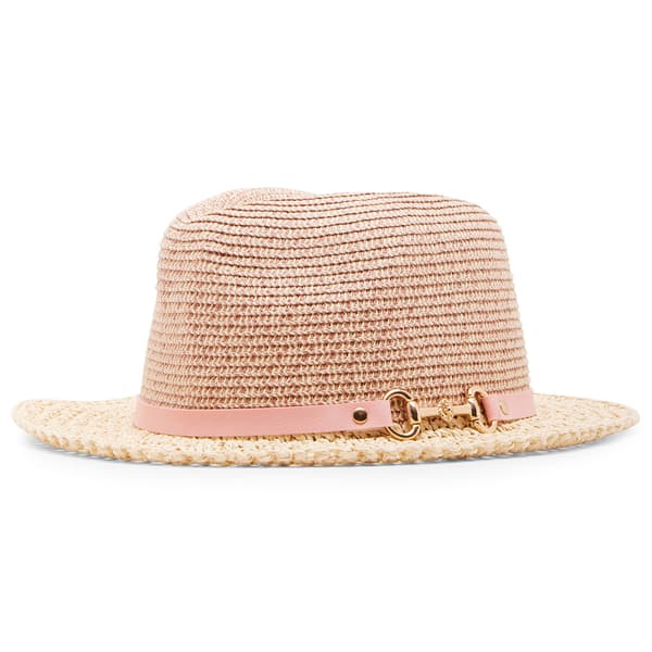 Womens Anne Klein Horsebit Fedora