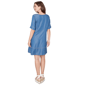 Womens Ruby Rd. Set Sail Lace-Up Neck Shift Dress - image 2