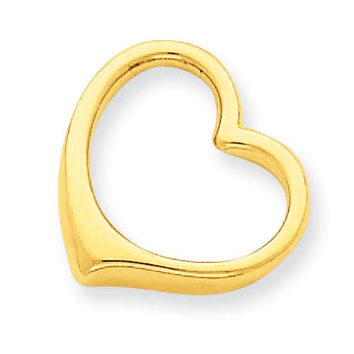 Gold Classics(tm) 14kt. Gold 3D Floating Heart Charm - image 