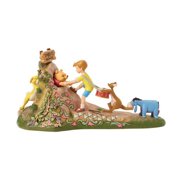 Jim Shore Disney Traditions Pooh & Friends Figurine - image 