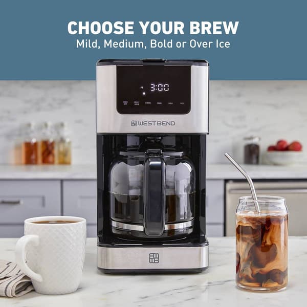 West Bend 12 Cup Touchscreen Coffee Maker