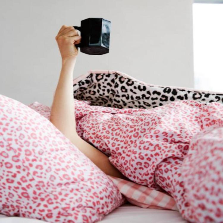 Betsey Johnson Betseys Leopard Microfiber Sheet Set