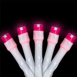 Northlight 10ft. Pink LED Wide Angle Christmas Lights