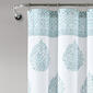 Lush Décor® Teardrop Leaf Shower Curtain - image 2