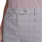 Womens Calvin Klein Button Front Straight Leg Plaid Dress Pants - image 4