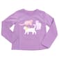 Girls (4-6x) Tales & Stories Long Sleeve Cat Trio Tee - image 1