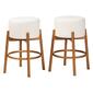 Baxton Studio Olwen Modern Japandi 2pc. Bar Stool Set - image 1