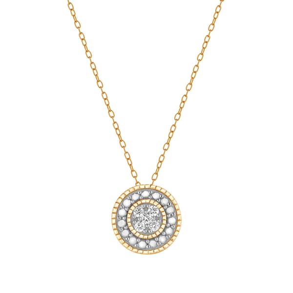 Nova Star™ 1/10ctw. Lab Grown Diamond Round Pendant