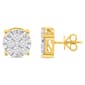 Nova Star(R) Gold Plated Sterling Silver 2ctw. Lab Grown Diamond E - image 1