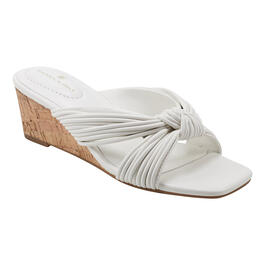 Womens Bandolino Sassier Wedge Sandals
