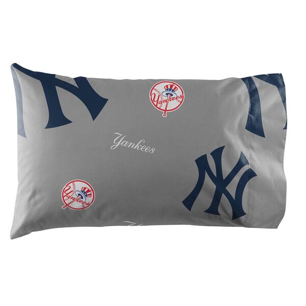 MLB NY Yankees Rotary Bed In A Bag Set