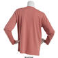 Womens Hasting &amp; Smith Long Sleeve Solid Henley Top - image 2