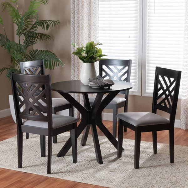 Baxton Studio Norah Modern 5pc. Dining Set