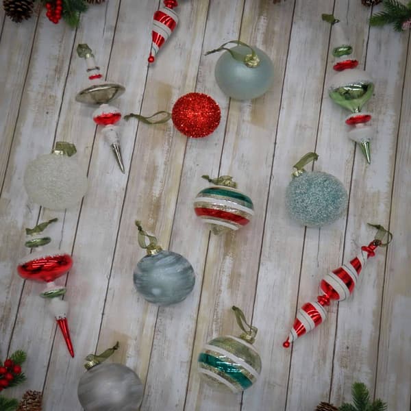 National Tree 11in. Nostalgic Traditions Ornament - Set of 24