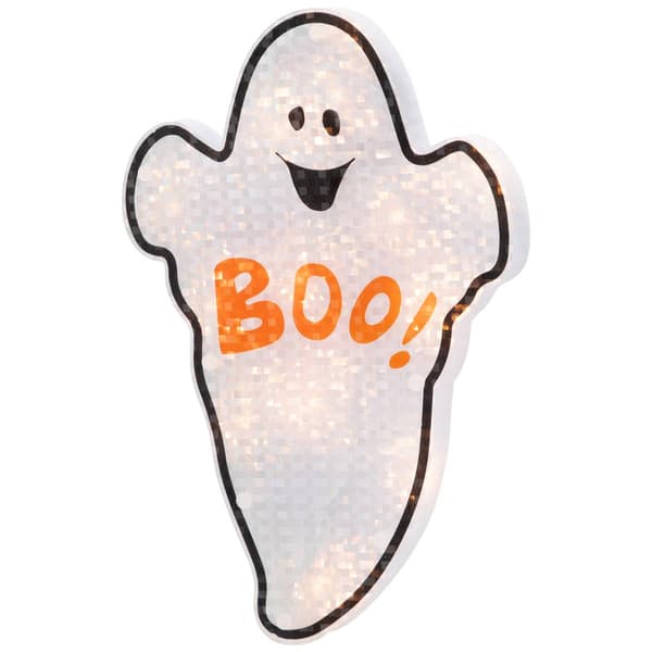 Northlight Seasonal 12in. Lighted Ghost Window Silhouette