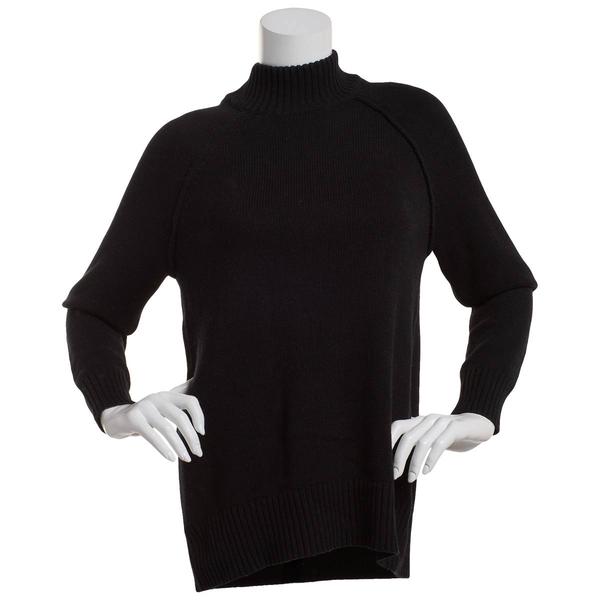 Plus Size 89th & Madison Perfect Solid Mock Neck Sweater - image 