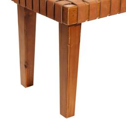 9th & Pike® Rustic Brown Wood Entryway Bench